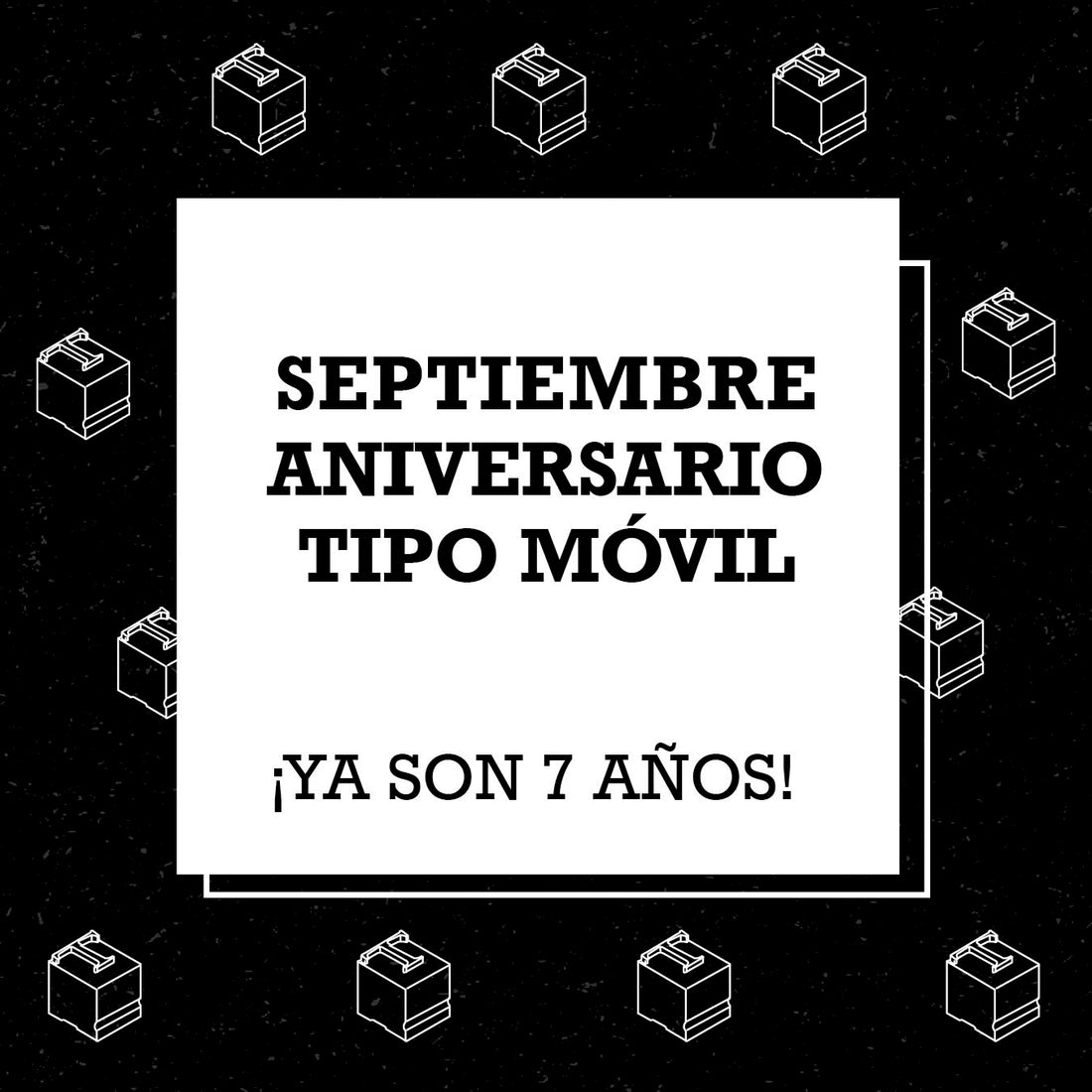 Septiembre mes aniversario!