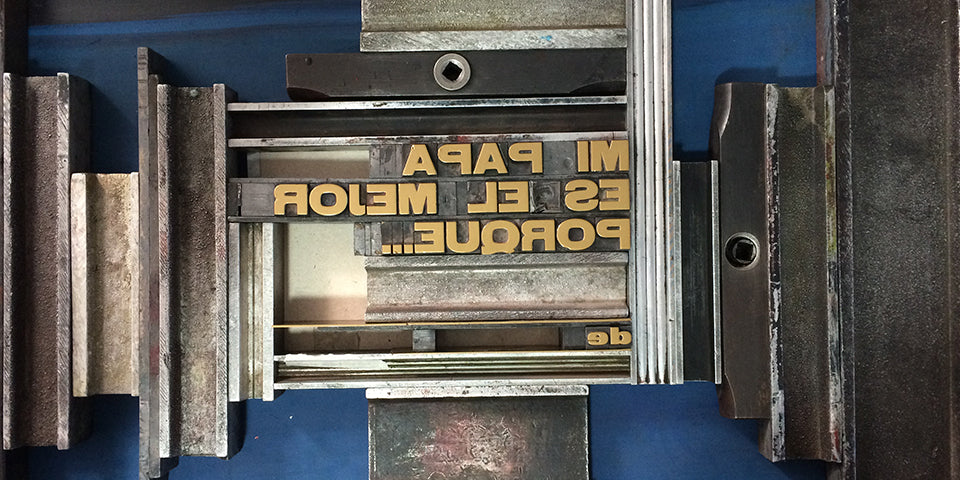 COSAS QUE HAY QUE SABER DEL LETTERPRESS