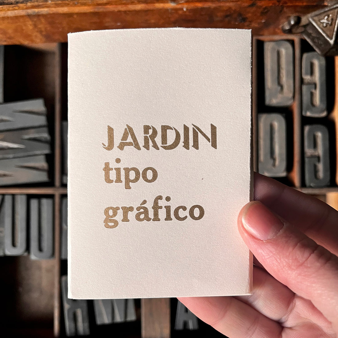 Jardín tipográfico, una publicación colectiva